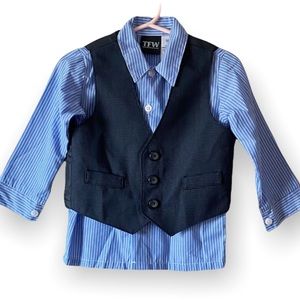 TFW Dress Shirt and Vest